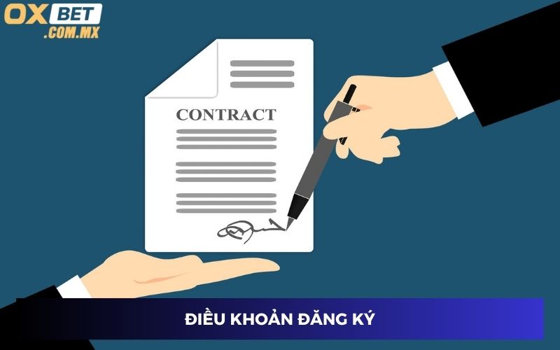 Điều khoản đăng ký trực tuyến