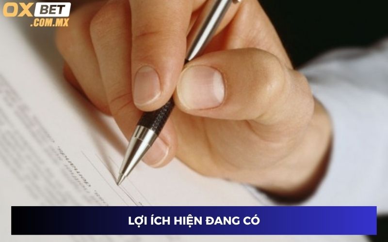 Lợi ích của điều khoản Oxbet